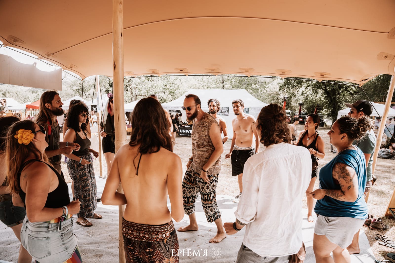Cercle vocal en plein air